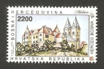 Sellos de Europa - Bosnia Herzegovina -  monasterio de plehan
