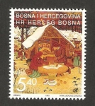 Sellos de Europa - Bosnia Herzegovina -  navidad 1995