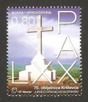 Stamps Bosnia Herzegovina -  70 anivº de la colocación de la cruz en el monte krizevca