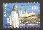 Stamps Bosnia Herzegovina -  iglesia y virgen de medugorje