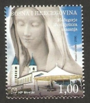 Sellos de Europa - Bosnia Herzegovina -  iglesia y virgen de medugorje