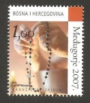 Sellos de Europa - Bosnia Herzegovina -  rosario, medugorje