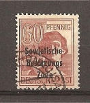 Stamps Germany -  Alemania Oriental / Ocupacion Sovietica.