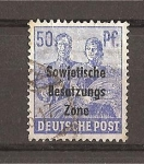 Stamps : Europe : Germany :  Alemania Oriental / Ocupacion Sovietica.