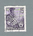 Stamps : Europe : Germany :  Obrero