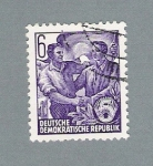 Stamps Germany -  Hombres