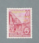 Stamps Germany -  Calles de Berlín