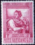 Stamps Vatican City -  PROFETA ISAIA