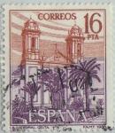 Stamps Spain -  Paisajes y monumentos-Catedral de Ceuta-1983