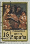 Stamps Spain -  Navidad-1983