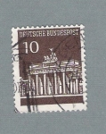 Stamps Germany -  Puerta de Branderburgo
