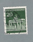 Stamps Germany -  Puerta de Branderburgo