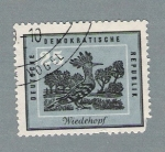 Stamps Germany -  Wiedehopf