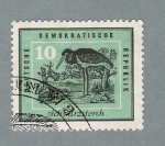 Stamps Germany -  Schwarzstorch