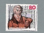 Stamps Germany -  Carl Mana Von Weber 1786-1826