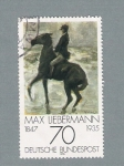 Sellos de Europa - Alemania -  Max Liebermann 1847
