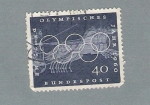 Stamps : Europe : Germany :  Olympisches Jahr 1960