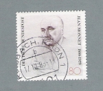 Sellos de Europa - Alemania -  Jean Monnet 1888-1979