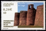 Stamps Spain -  ESPAÑA - Muralla romana de Lugo