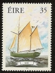 Stamps : Europe : Ireland :  Barco -  Escuela de Navegación ILEN