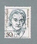 Stamps Germany -  Christine Teusch