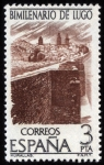 Stamps Spain -  ESPAÑA - Muralla romana de Lugo