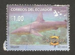 Sellos de America - Ecuador -  fauna, tiburón