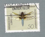 Stamps Germany -  Libelula