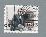 Stamps Germany -  Johannes Brahms 1833-1897