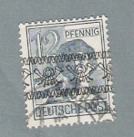 Stamps Germany -  Pfennig