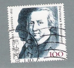 Stamps Germany -  Matthias Claudius 1815