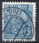 Stamps : Europe : Germany :  DDR- Reforma agrícola.