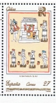 Stamps Spain -  Edifil  3235   Patrimonio Artídtico Nacional.  Códices  
