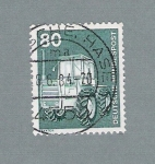 Sellos del Mundo : Europa : Alemania : Tractor (repetido)