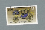 Stamps Germany -  Carruaje