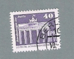 Stamps : Europe : Germany :  Puerta de Branderburgo
