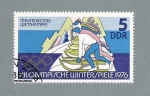 Stamps Germany -  Massenrodel Wettkämpee