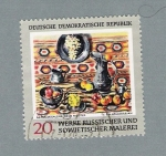 Stamps Germany -  Wewrke Russischer Und Sowjetischer Maleri