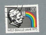 Sellos de Europa - Alemania -  Welt Braille Jahr 1975