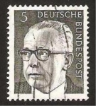 Stamps Germany -  505 - Presidente G. Heinemann