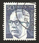 Stamps Germany -  511 - Presidente G. Heinemann