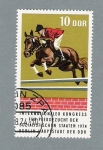 Stamps Germany -  Salto de obstáculos