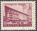 Stamps Europe - Hungary -  Epitomunkasok Szekhaza