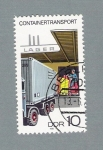 Sellos del Mundo : Europa : Alemania : Containertransport