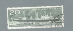 Stamps : Europe : Germany :  DDR. Schiffbau
