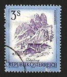 Stamps : Oceania : Austria :  vista del monte bischofsmutze