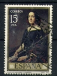 Stamps Spain -  Gomez de Avellaneda- F. Madrazo