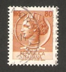 Stamps Italy -  lucia de siracusa (siracusana)