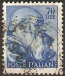 Stamps Italy -  profeta zacarias