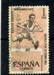 Stamps Spain -  II juegos atleticos iberoamericanos
